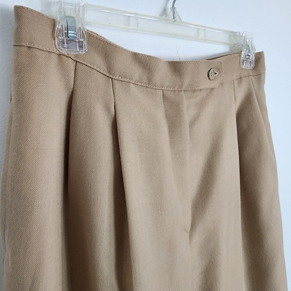 Vintage Giorgio Sant Angelo Wool Pleated Trouser Pants size 14 - Picture 2 of 14